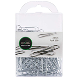 Dixon Paper Clips Round 33mm Pack of 100